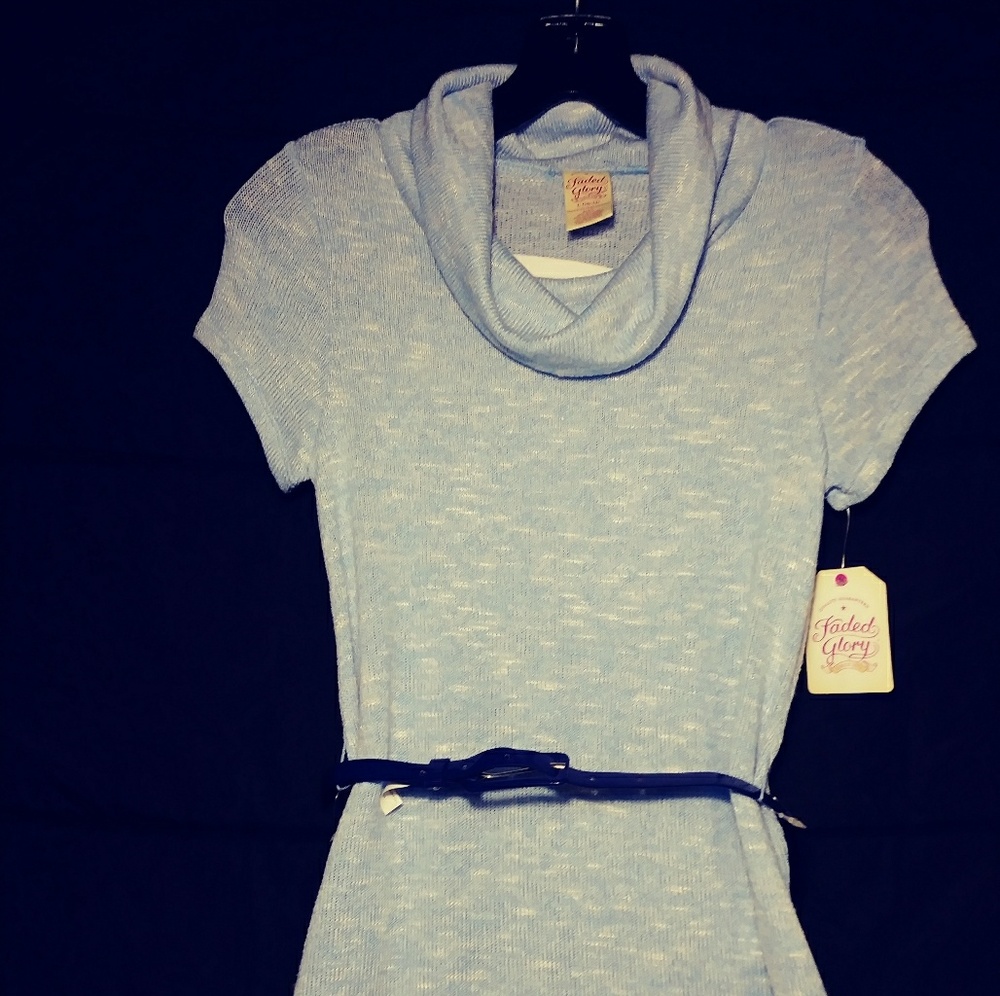 Faded Glory Sweater w\ belt